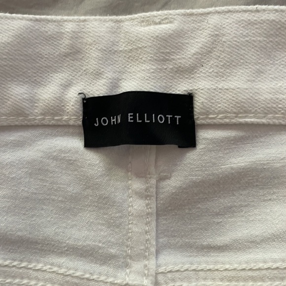 John Elliot White Jeans - Picture 3 of 4